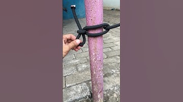 Amazing Quick Release Knot  #knottutorial #rope #strongknot
