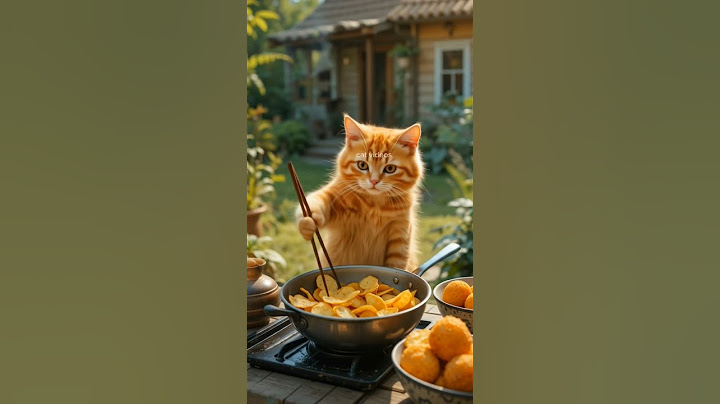 part-4 MasterChef Cat on Frying Duty! 🍳🐱🥔#funny #shorts