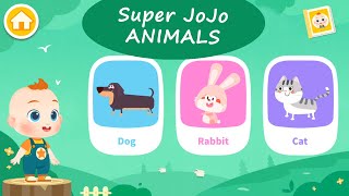 Pembelajaran Prasekolah Super JoJo - Mengenal 6 Jenis Hewan Bersama JoJo! | Permainan Bus Bayi