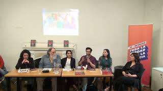 Conversatorio completo del lanzamiento del libro &quot;Todo se rayaba, todo se escribía&quot; en Londres 38