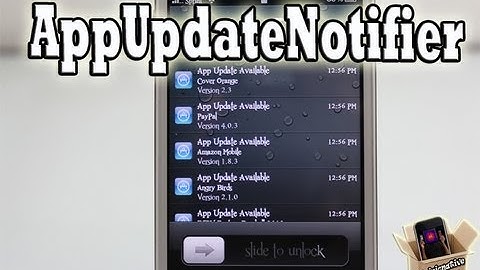 How to get PUSH NOTIFICATION For AppStore Updates with 