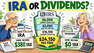 Same Income, $380 Tax vs $0: The Mix That Decides It at 65+