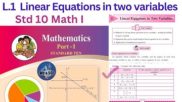 L.1 Linear Equations in Two Variables | Introduction | Class 10th Maths Algebra