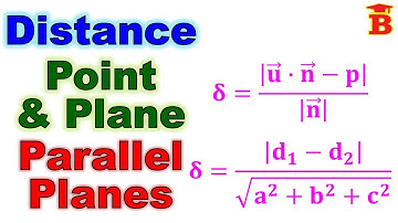 Distance of a point from a plane / Distance between parallel planes