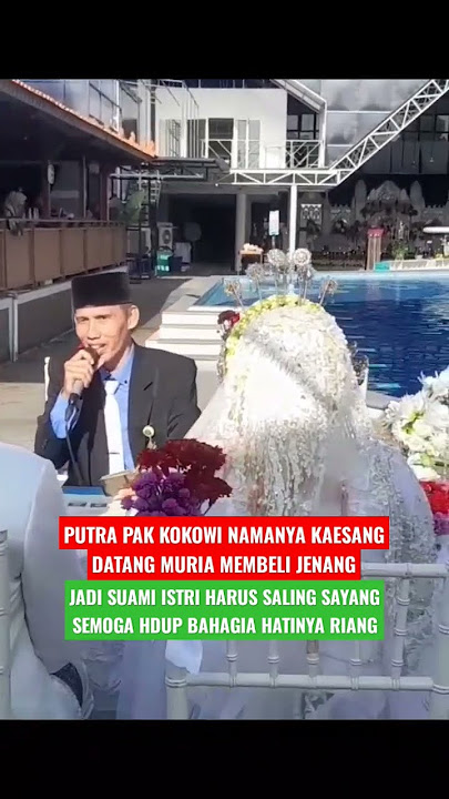 Pantun buat pengantin