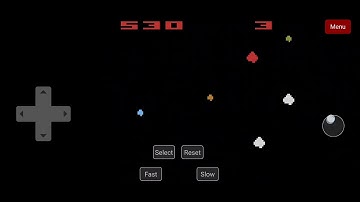 Asteroids (Atari 2600) – Playthrough Online via Web Browser
