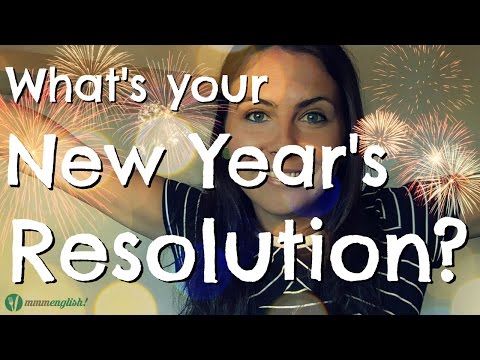 What's Your New Year's Resolution