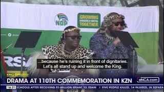 Drama at King Dinuzulu's 110th commemoration in KZN