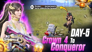 Hackers Live Banned in Solo Conqueror Lobby🔥Hacker's Game Crashed After My Report | BGMI 4.5 screenshot 2