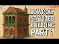 "Create STYLIZED Buildings in Blender 3.0 - Step-by-Step 3D Modeling Guide!"
