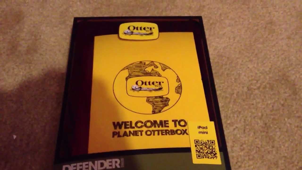 OtterBox Defender Series Case for iPad Mini Unboxing