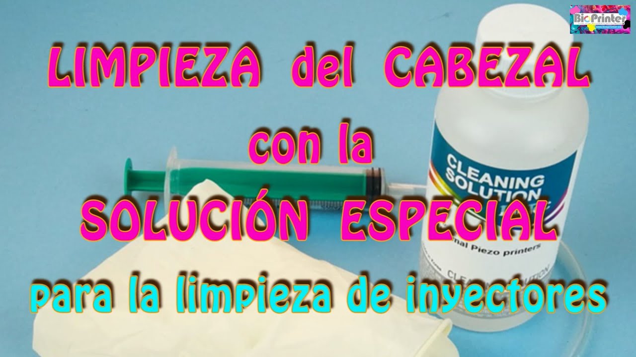 LIMPIEZA CABEZAL BROTHER DCP 165C CON LIQUIDO ESPECIAL PARA CABEZALES DE  INYECCIÓN DE TINTA - YouTube