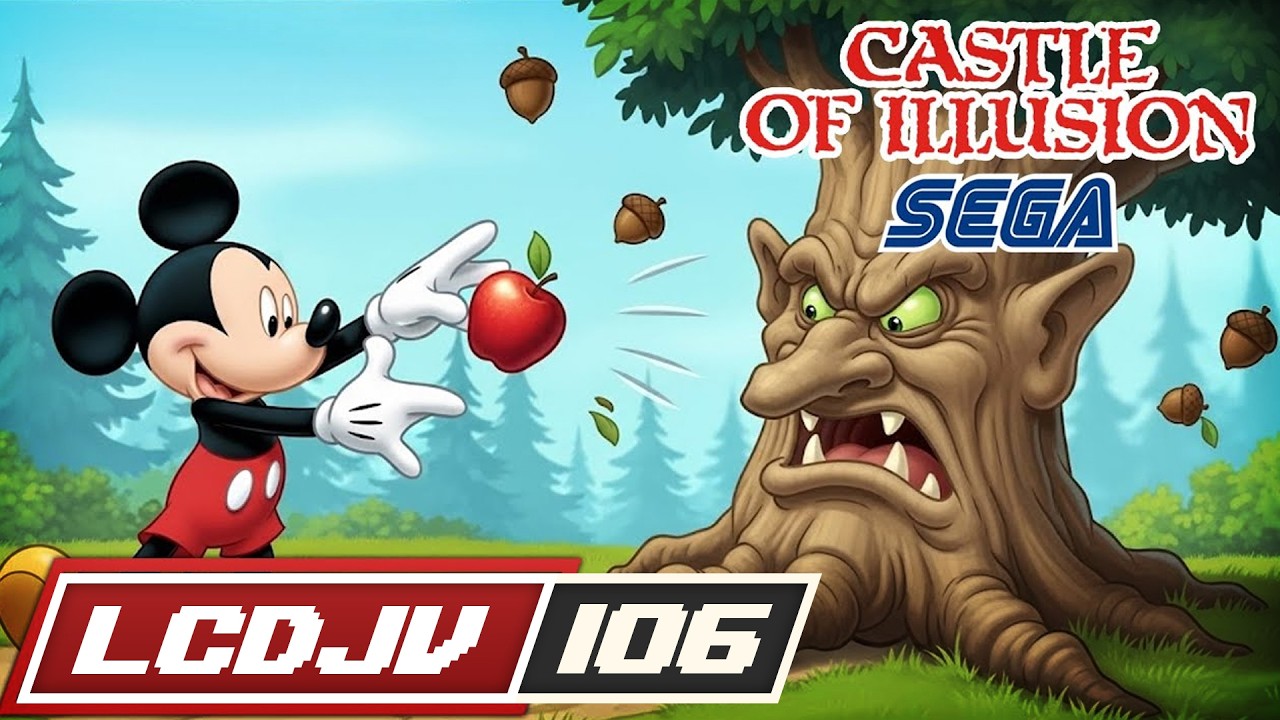 🎮  MICKEY MOUSE - CASTLE OF ILLUSION [MD] #01 ► LCDJV #106