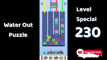 Water Out Puzzle Level 230 Special Walkthrough 💧 | Step-by-Step Solution | SolutionGuruji