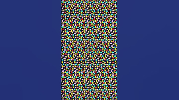 Any Pacman players? Can you see it? #stereogram #hidden #whatisit #challenge #cool #pacman