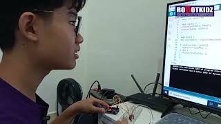 🚀 Cool! William S. H. Builds an LED Buzzer Project with Arduino!
