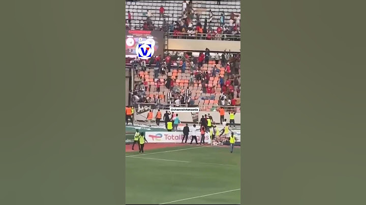 V-SPORTS:Hizi Ndo Vurugu Zilizoibuka Kwenye Mechi  Ya Kombe Shirikisho Kati Ya Simba SC Na CSSFaxien