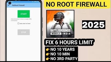 noroot firewall kaise use kare bgmi : no root firewall bgmi