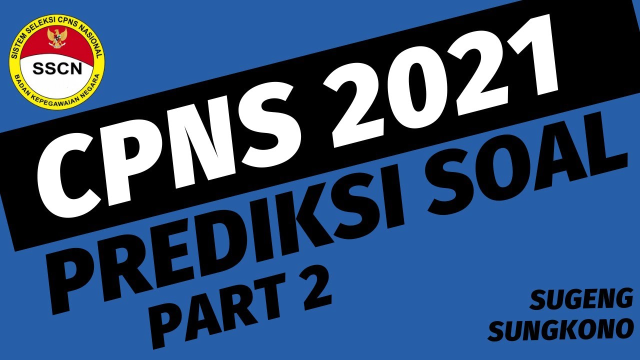 Tryout Soal Cpns 2021 Guru Galeri Tryout Soal Cpns 2021 Guru Galeri