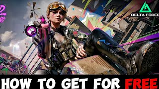 How to Get the Toxik Skin QUICKLY for FREE in Delta Force.