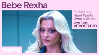 Bebe Rexha - Heart Wants What It Wants (Live Performance) | Vevo