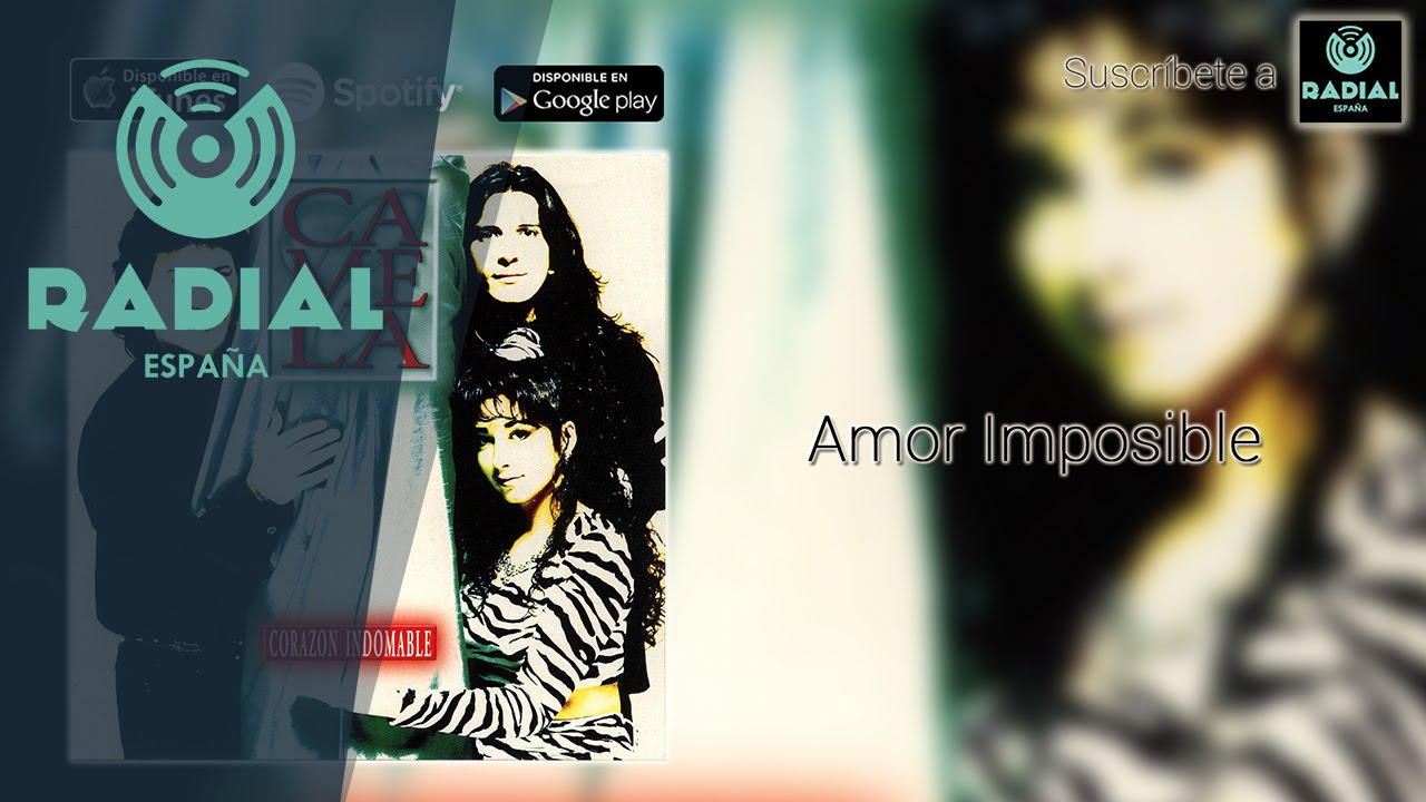 Watch Camela - Amor imposible (Audio Oficial) on YouTube Watch Camela - Amor imposible (Audio Oficial) on YouTube
