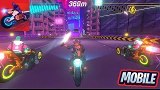 Neon Riders Mobile Gameplay Walkthrough (android, iOS) screenshot 2