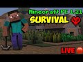Minecraft PE 1.21 Survival Gameplay Live🛑