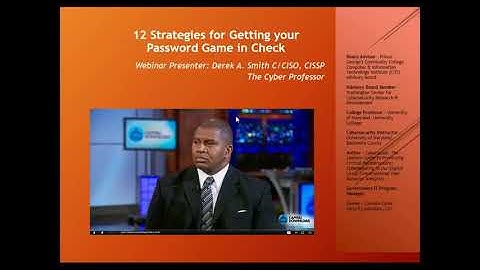 12 Strategies for Getting your Password Game in Check