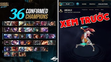 Tính năng xem trước trang phục trước khi mua | 36 tướng trong LMHT: Tốc Chiến ✩ Biết Đâu Được