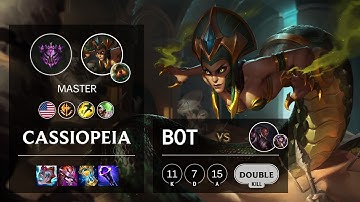 Cassiopeia Bot vs Lucian - NA Master Patch 11.17
