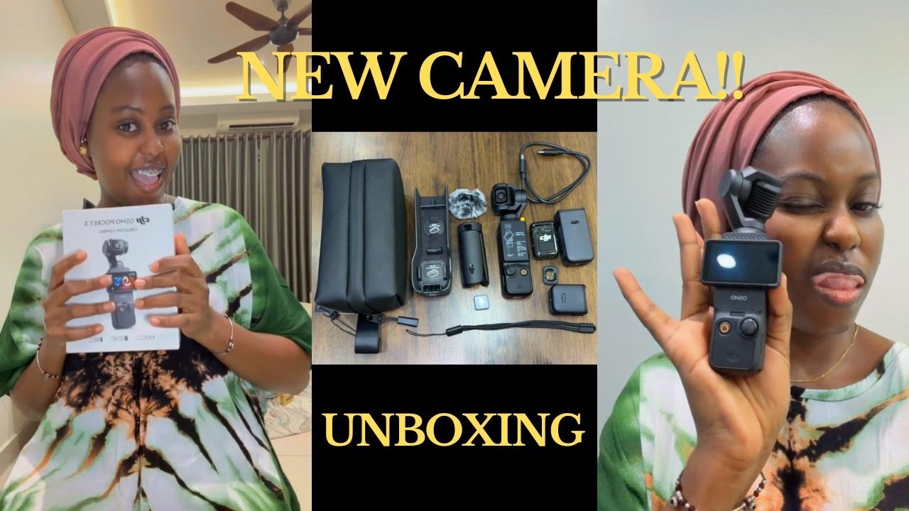 My Content Game Just Leveled Up! 📸DJI Osmo Pocket 3 Unboxing🎊