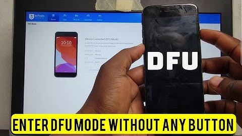 How To Put IPhone 6, 6 Plus, 7, 7 Plus, 8 Into DFU Mode Without Any Button| IPhone DFU Mode Not Work