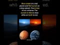 The Weird Reason Mars Sunsets Are Blue 😱  #facts #shortvideo #space #earth #science  #mystery