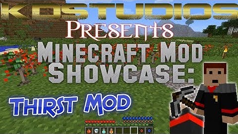 Minecraft Mod Showcase - Thirst Mod