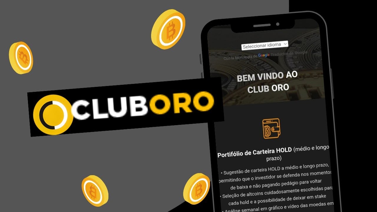 Faça parte do exclusivo Club ORO: formaçao em blockchain, cursos , sala de sinais, imersão em DEFI.