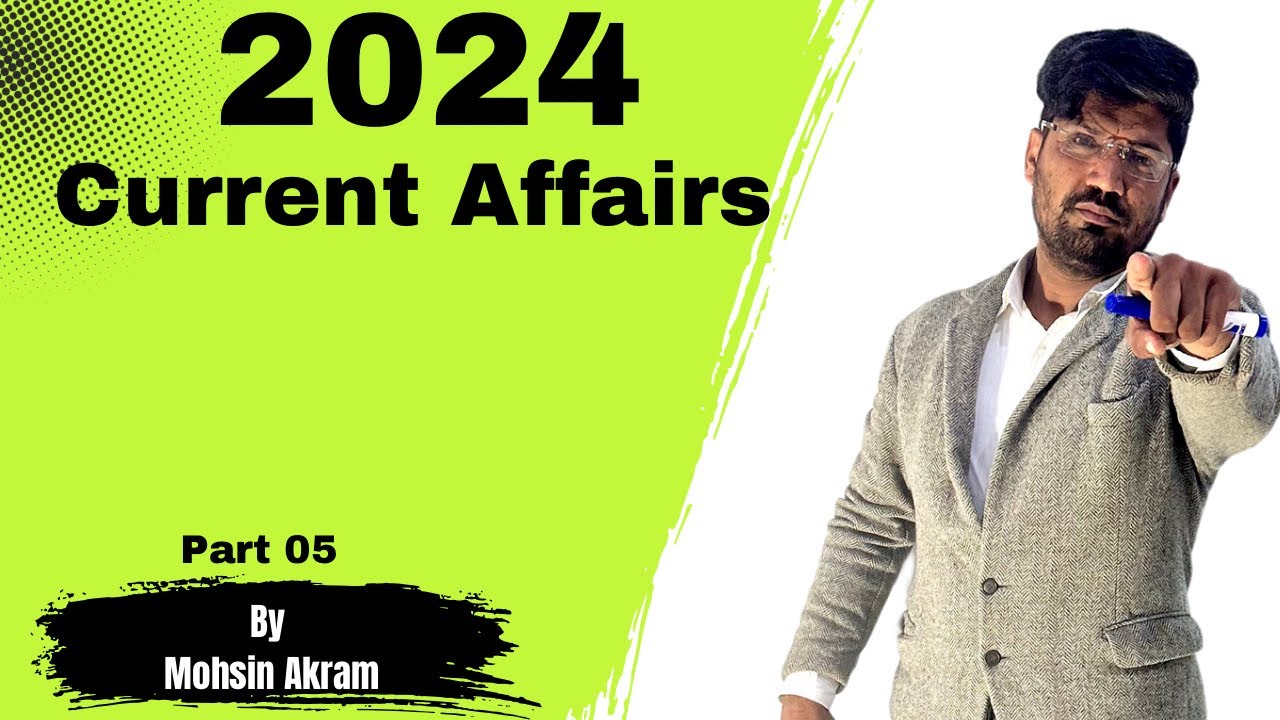 2024 Current Affairs important for All Exams (Part 05) - YouTube