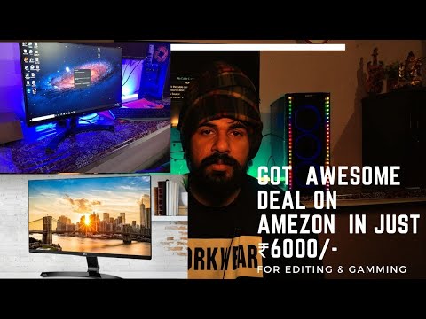 LG 22MP68VQ Review | LG 22 Inch Monitor Unboxing & Setup | Best Monitor Under 6000 |  S2-E1