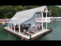 2-Story Floating Cabin (Approx 1,313/sqft) For Sale on Norris Lake TN - SOLD!