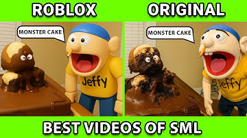 SML Movie vs SML ROBLOX: BEST SML VIDEOS ! Side by Side