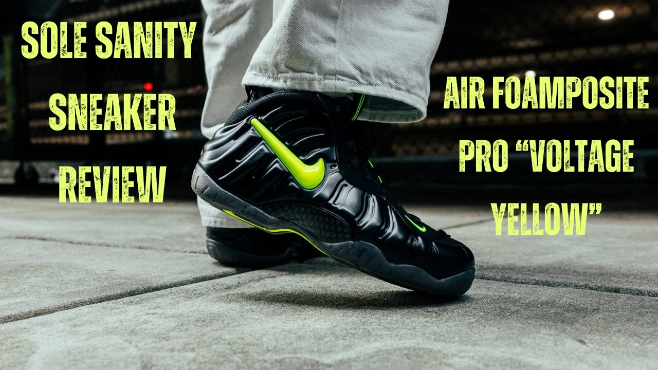 スニーカー Air Foamposite PRO yellow Nike Air Foamposite Pro “Voltage Yellow” Review + History | The