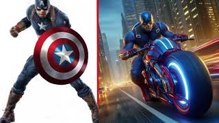 SUPERHERO But ALL CHARACTERS BIKE LOVERS🤩😍 (Marvel and DC)