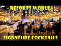 Resorts World Signature Cocktail Cherry Blossom | #Shorts Las Vegas