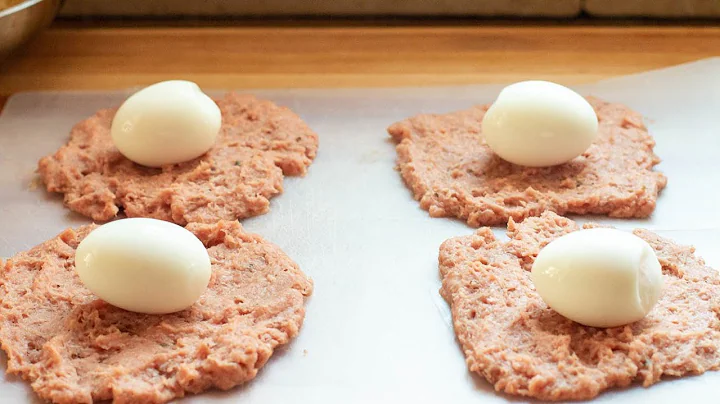 Oven Baked Turkey Scotch Eggs Recipe - EatSimpleFood.com