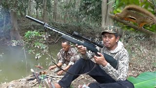 Berburu Tupai super mantap dengan senapan Uklik 400rban - heru hunter