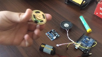Arduino ile Sesinizi Kaydedin !  -Arduino ile ISD1820 Modülü Kullanımı