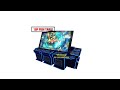 86 inch screen 10 players fish table arcade game machine10 players fish game machine