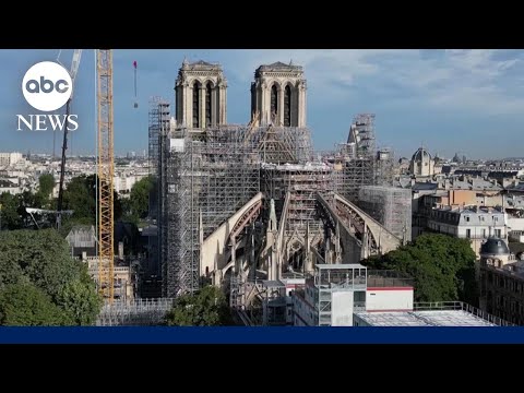 Inside the rebuilding of Notre Dame cathedral | Prime