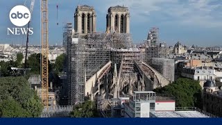 Inside the rebuilding of Notre Dame cathedral | Prime