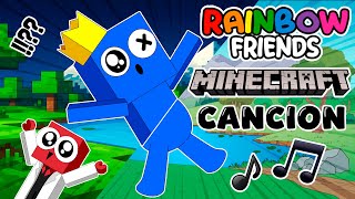 Rainbow Friends🌈 se convierten en 👾MINECRAFT: CANCIÓN ANIMADA!!🎵